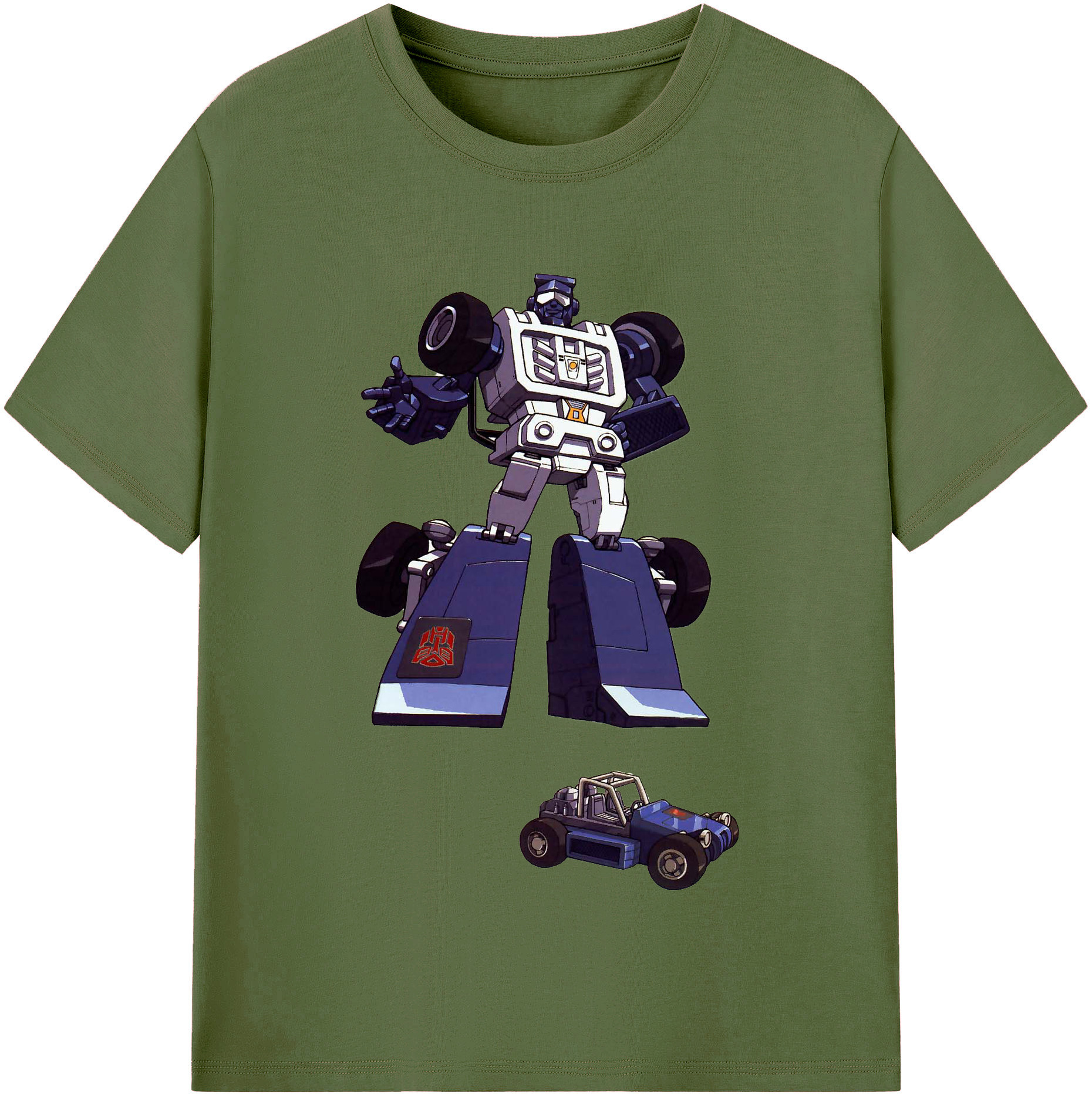（画像用）  綿100％半袖Tシャツ（フロントプリント）